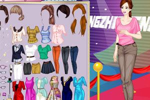 漂亮的电影记者