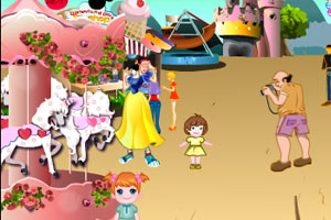 可爱公主迪士尼整蛊