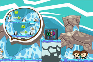 雪宝大战汉斯王子选关版