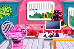 布置可爱的房车