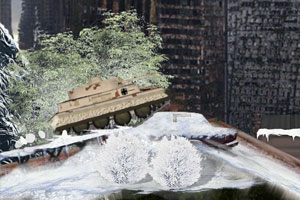 机甲坦克雪地出击