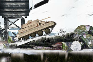 机甲坦克雪地出击