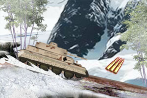 机甲坦克雪地出击