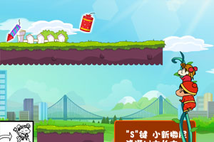 蜡笔小新兄妹过新年