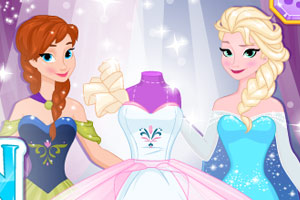 冰雪奇缘婚纱礼服