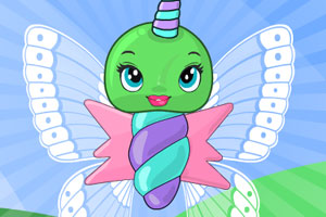 打扮可爱的蝴蝶