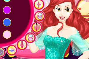 人鱼公主的婚礼发型