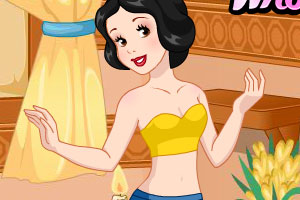 白雪公主的连衣裙