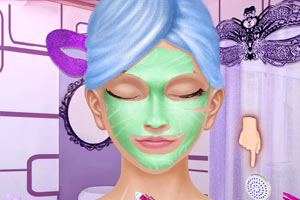 芭比参加假面舞会