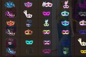 芭比参加假面舞会