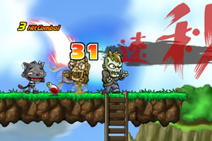 大灰狼大战僵尸无敌版