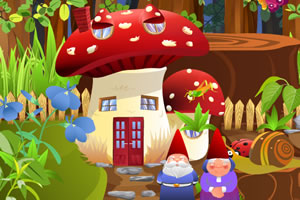 可爱的蘑菇小屋