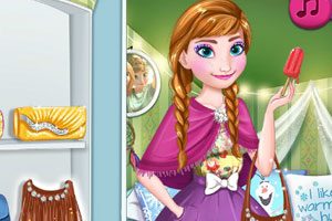 打扮冰雪姐妹花