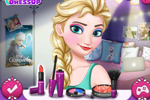 打扮冰雪姐妹花