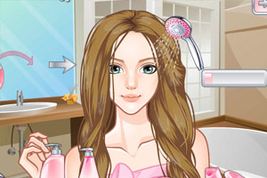 美女的时尚发型