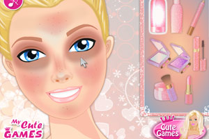 芭比新娘和伴娘化妆