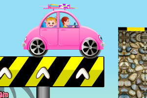 可爱宝贝去旅行