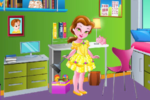 小公主整理房间