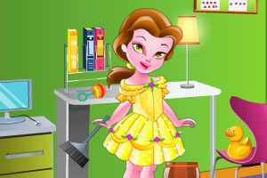 小公主整理房间