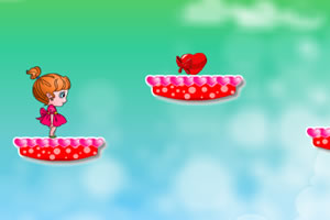 男孩女孩送爱心