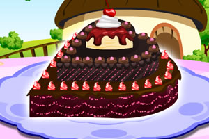 精致巧克力蛋糕