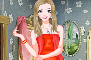 个性荷叶边礼服