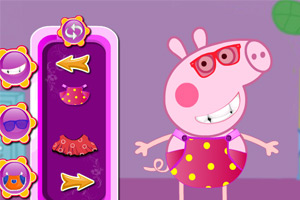 可爱的粉红小猪