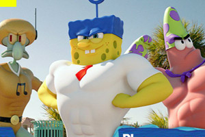 海绵宝宝去看牙