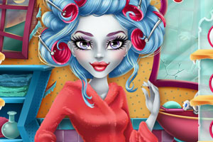 樱桃公主做美容