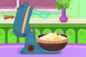 圣帕特里克节帽子蛋糕