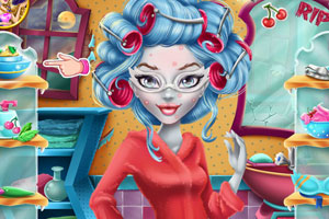 樱桃公主做美容