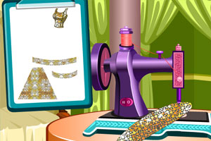 设计艾莎的礼服