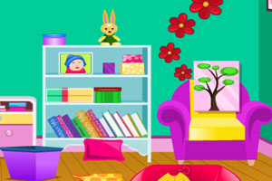 索菲亚宝贝打扫卧室