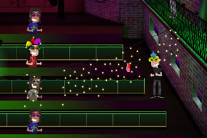 酒吧里的服务生