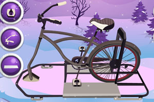 制作冰上自行车