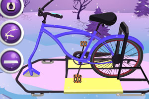 制作冰上自行车