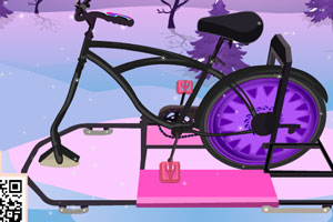 制作冰上自行车