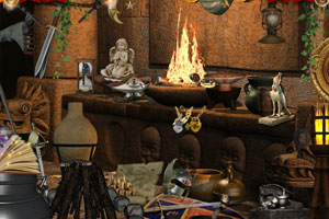 被窃的古老寺庙