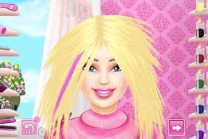 芭比娃娃发型屋