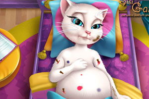 孕妇安吉拉看医生