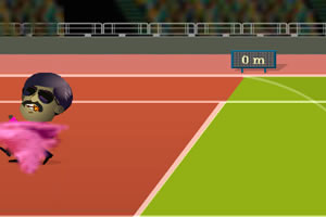 搞笑的标枪比赛