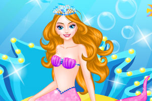 美人鱼公主去美容
