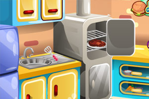 莉莉的汉堡套餐