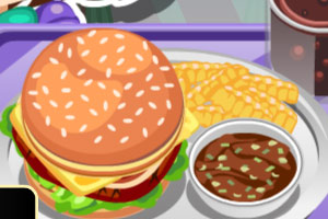 莉莉的汉堡套餐