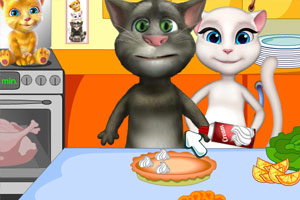 汤姆猫家的晚餐