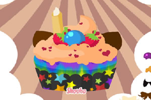 制作可爱小蛋糕