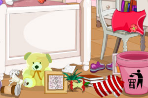 长发公主清理房间