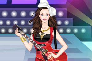 时尚的芭比明星