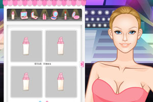 时尚的芭比明星