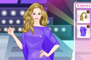 时尚的芭比明星